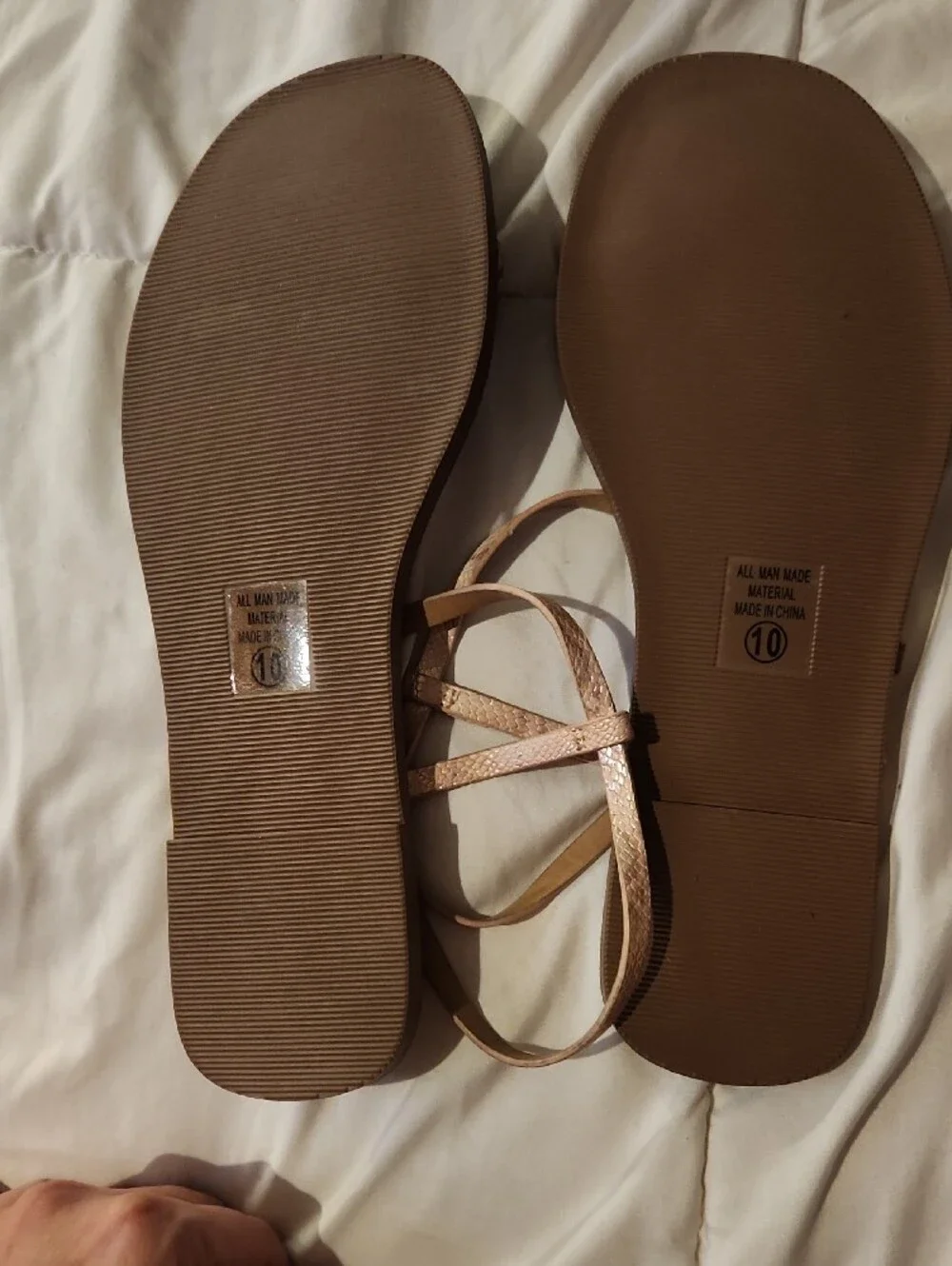 Soda tan strap